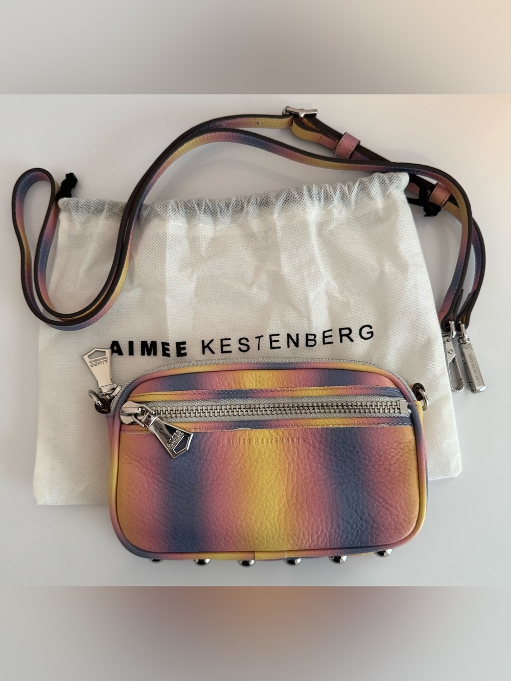 Aimee Kestenberg Lets Ride Crossbody Bag Sunset Ombré Padme Amidala Colors